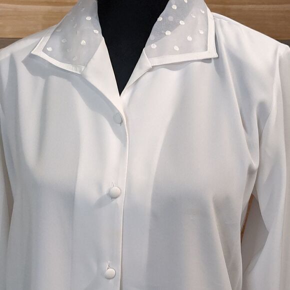 VINTAGE SIZE 6 yves St Clair blouse - Picture 2 of 7